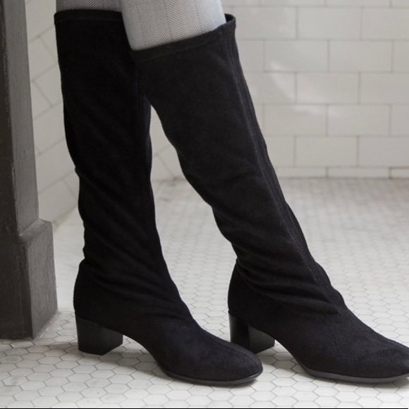 Munro Newbury Black Stretch 10N - Picture 1 of 5